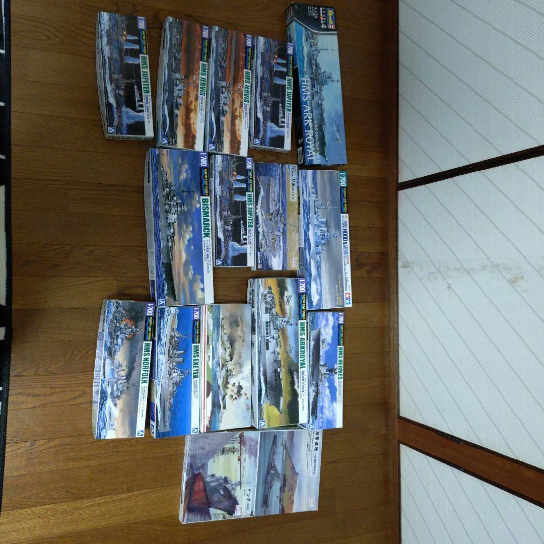 a*i様 ウォーターラインシリーズ、艦船模型まとめ売り