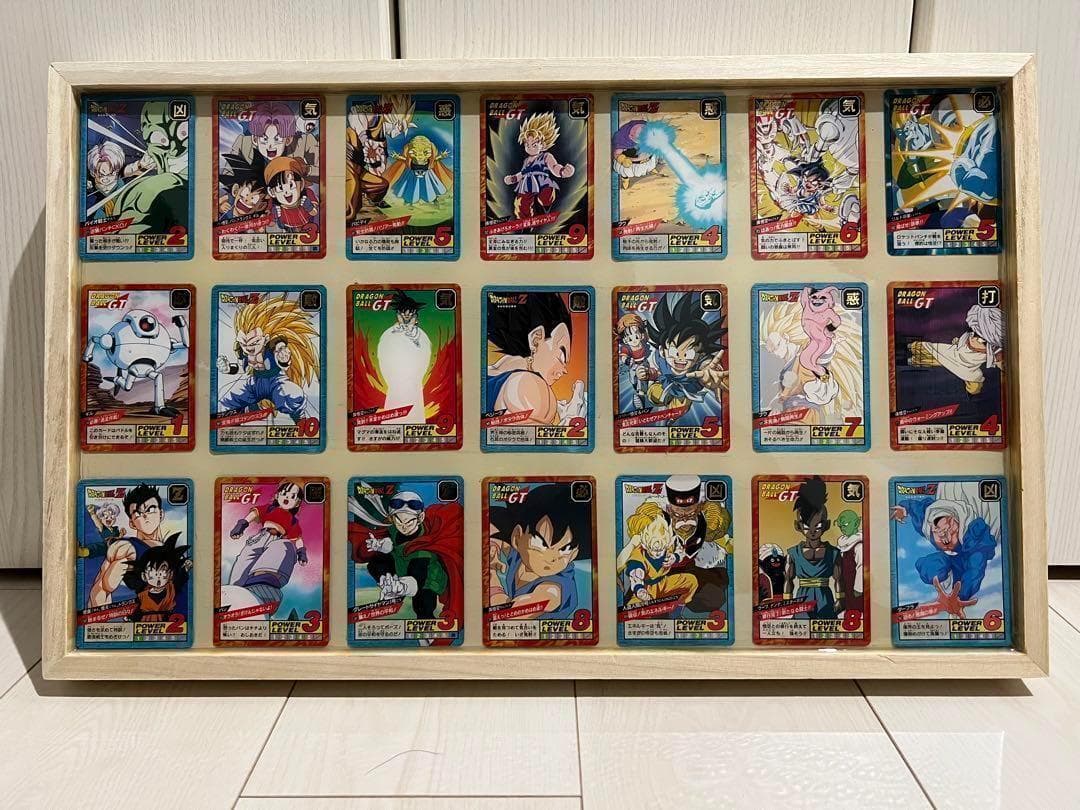 ★ドラゴンボール　ミニテーブル　折りたたみ　カード　名場面 インテリア