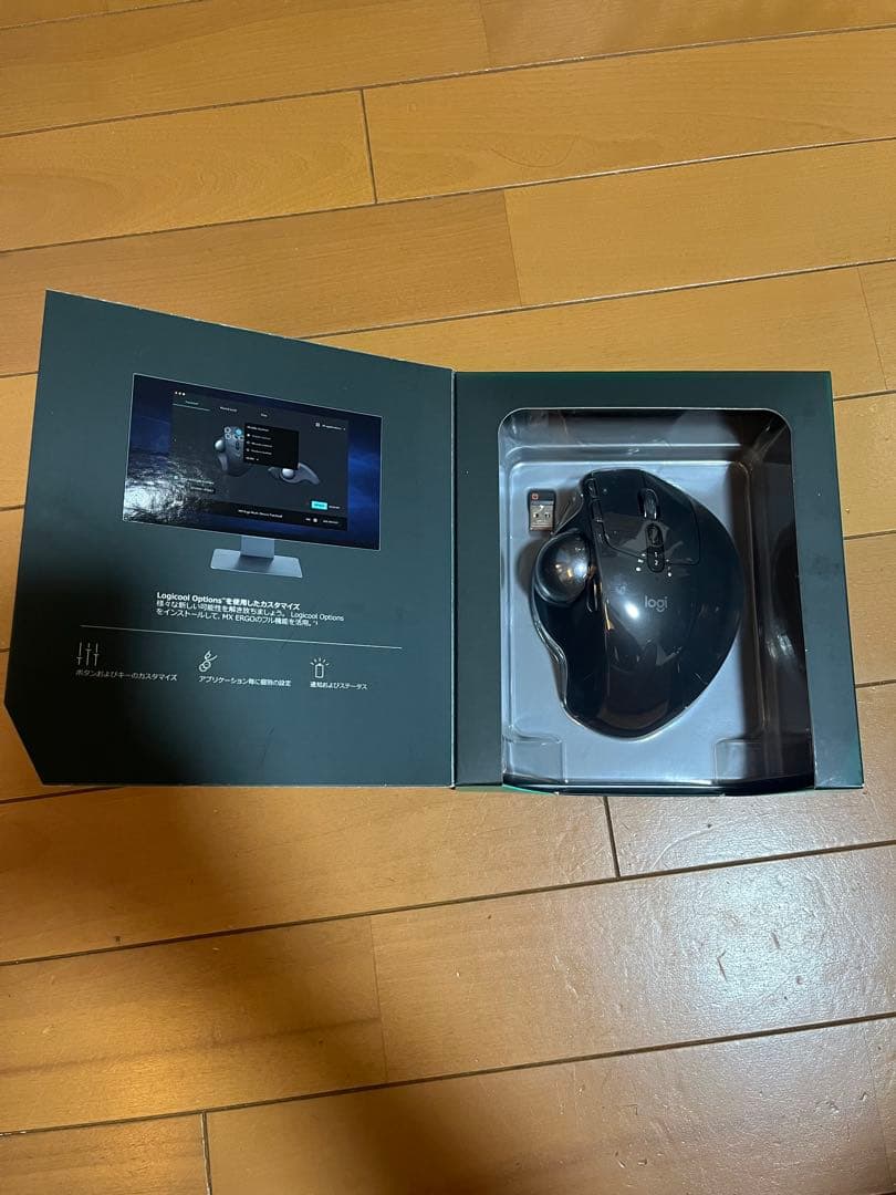 logicool MX ERGO ワイヤレス　トラックボール