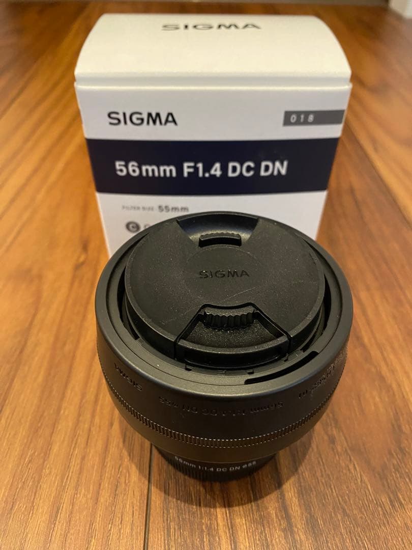 SIGMA 56mm F1.4 DC DN レンズ　SONY Eマウント