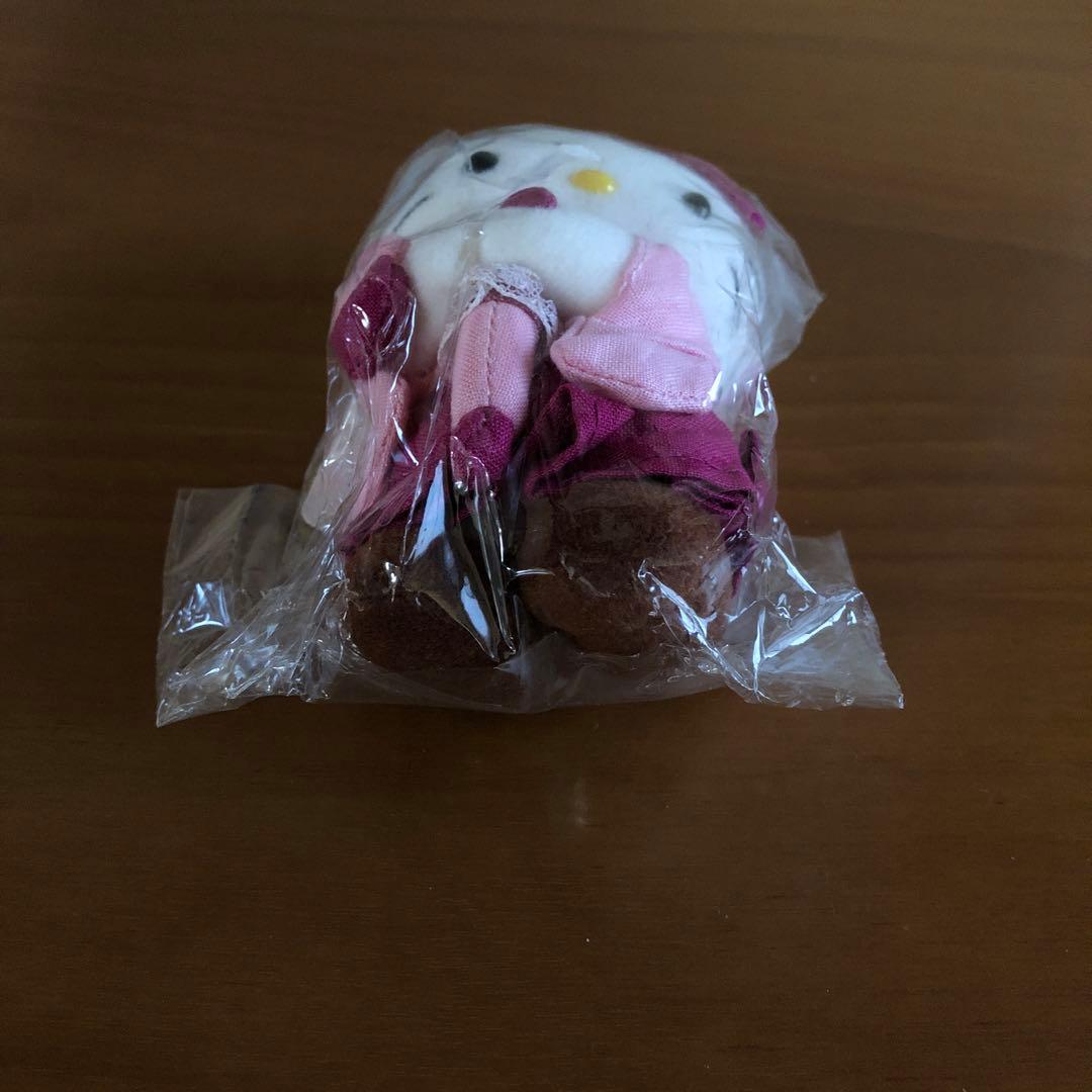 ぬいぐるみキーホルダー　キティちゃん（愛媛限定　道後温泉）【２個セット】