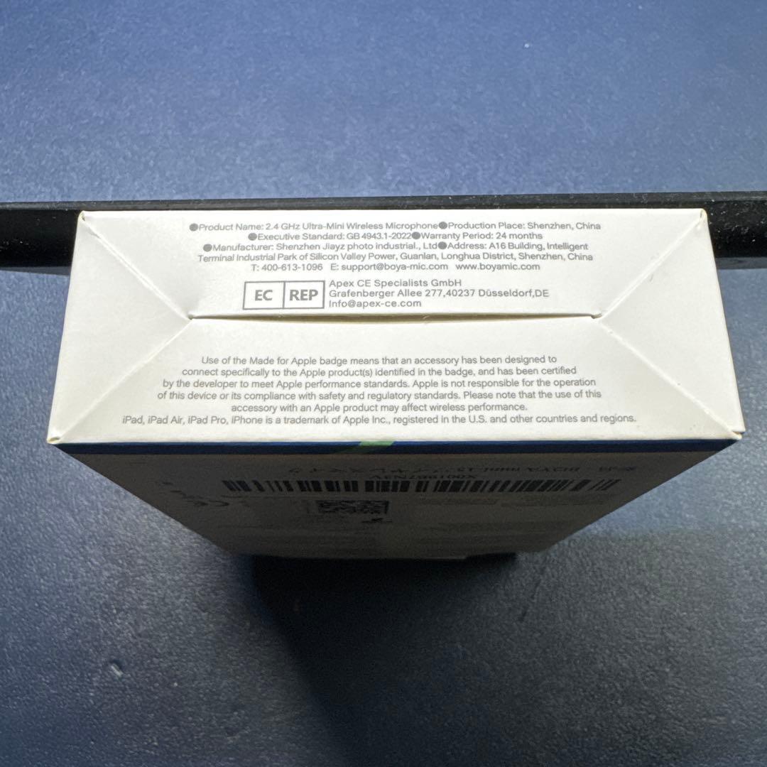 BOYA miniワイヤレスマイク Lightning