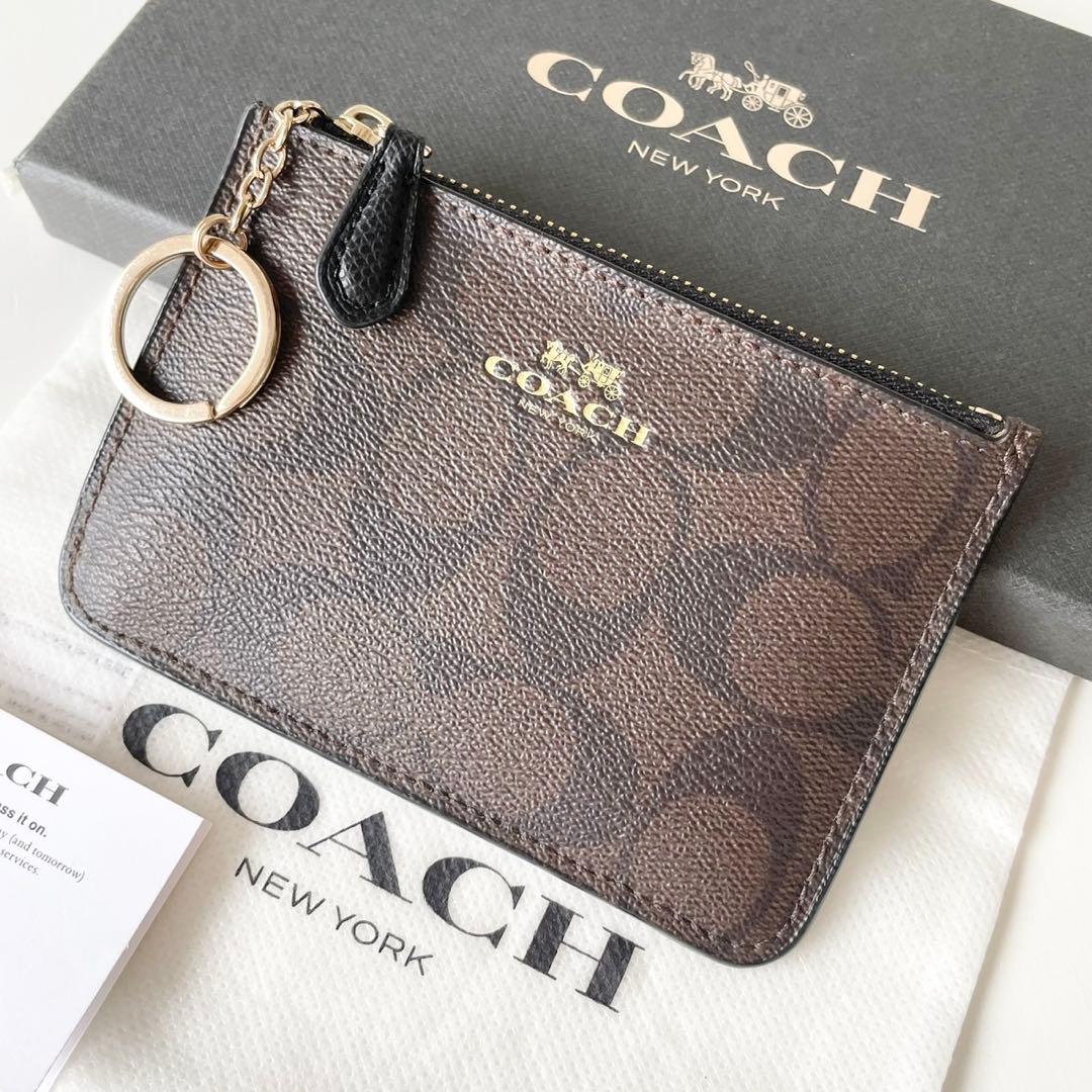 【新品】COACH がさばる財布を持ち歩きたくない時に❤︎ ケース