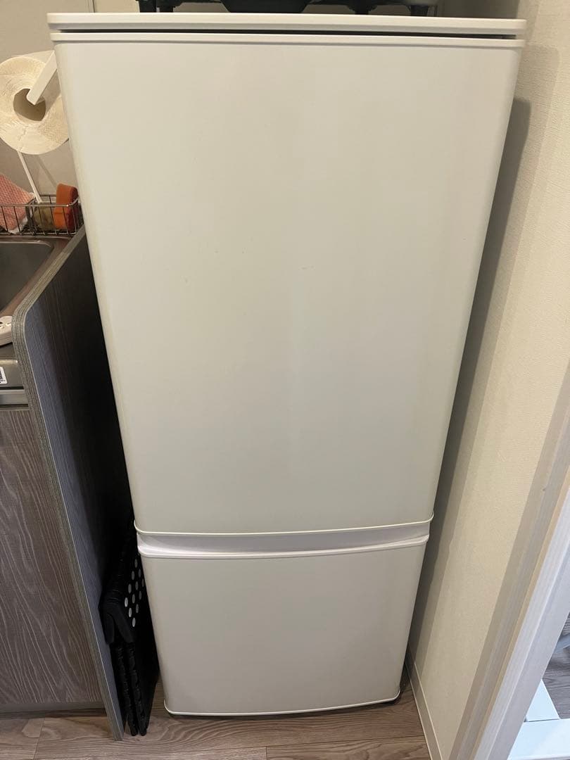 三菱電機 2ドア冷蔵庫（146L）MR-P15E3J-W