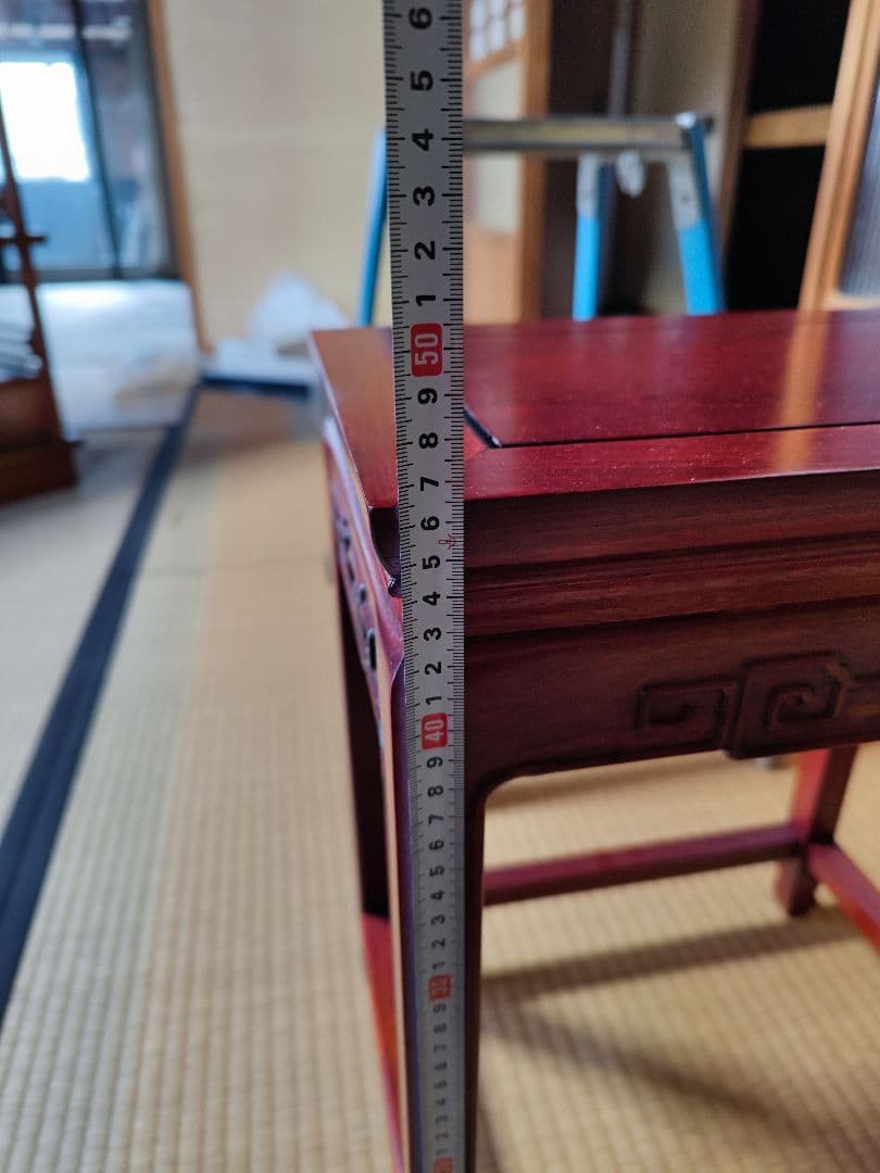 ヴィンテージ　中国　　ネストテーブル　唐木