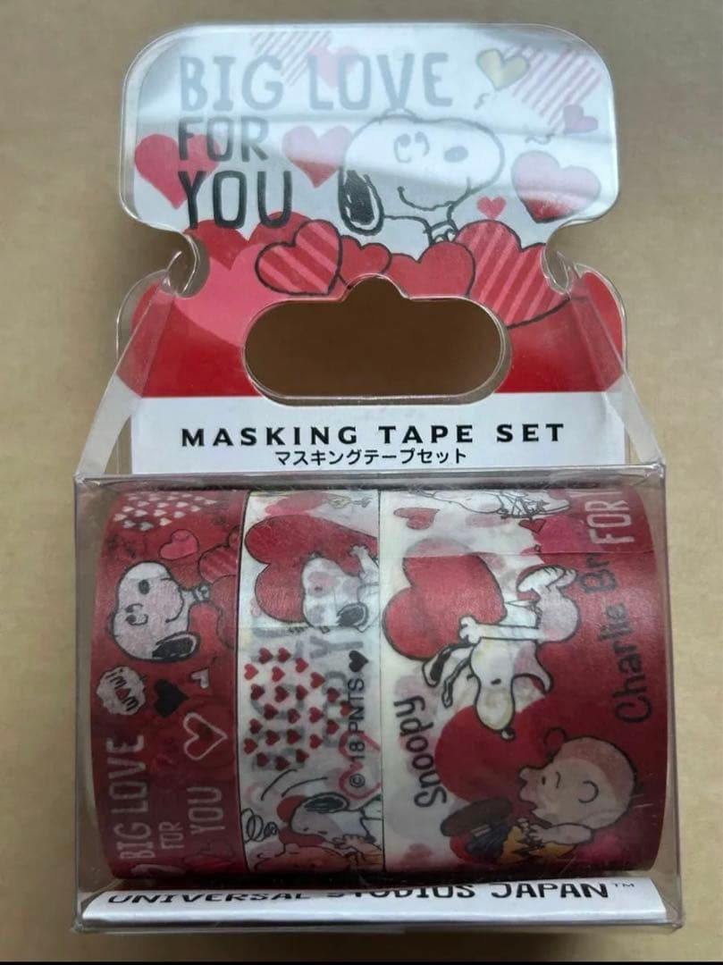 スヌーピー　USJ マスキングテープまとめ売り
