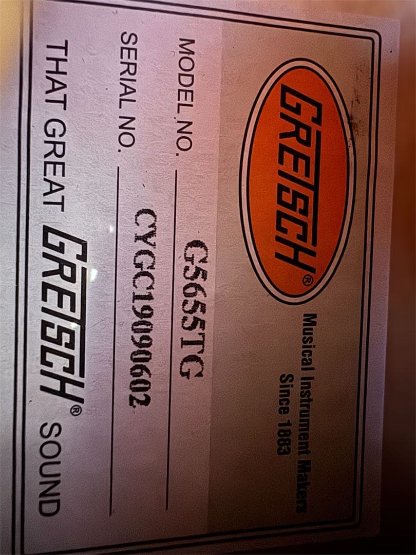 Gretsch エレキギター オレンジ