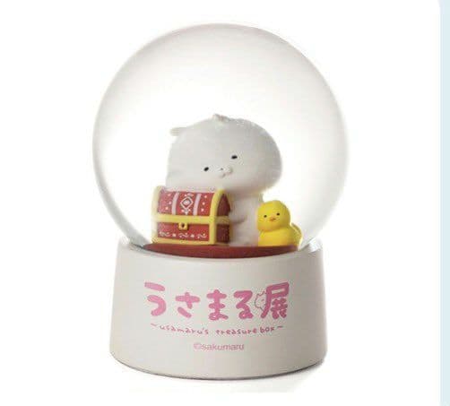 うさまる うさまる展 スノードーム＆うさまらーカード