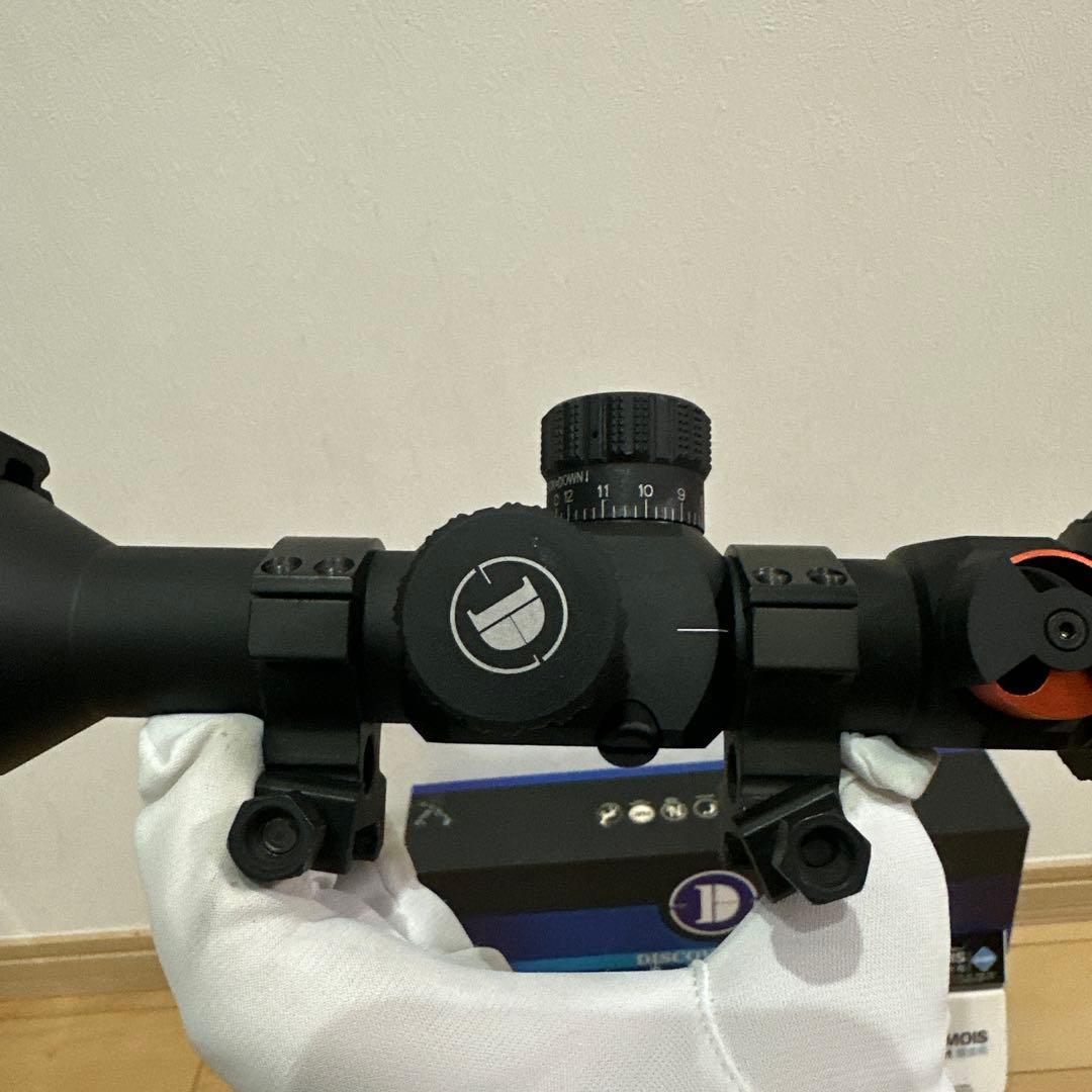 DISCOVERY 4-16×44 SFAI FFPライフルスコープ マウント付