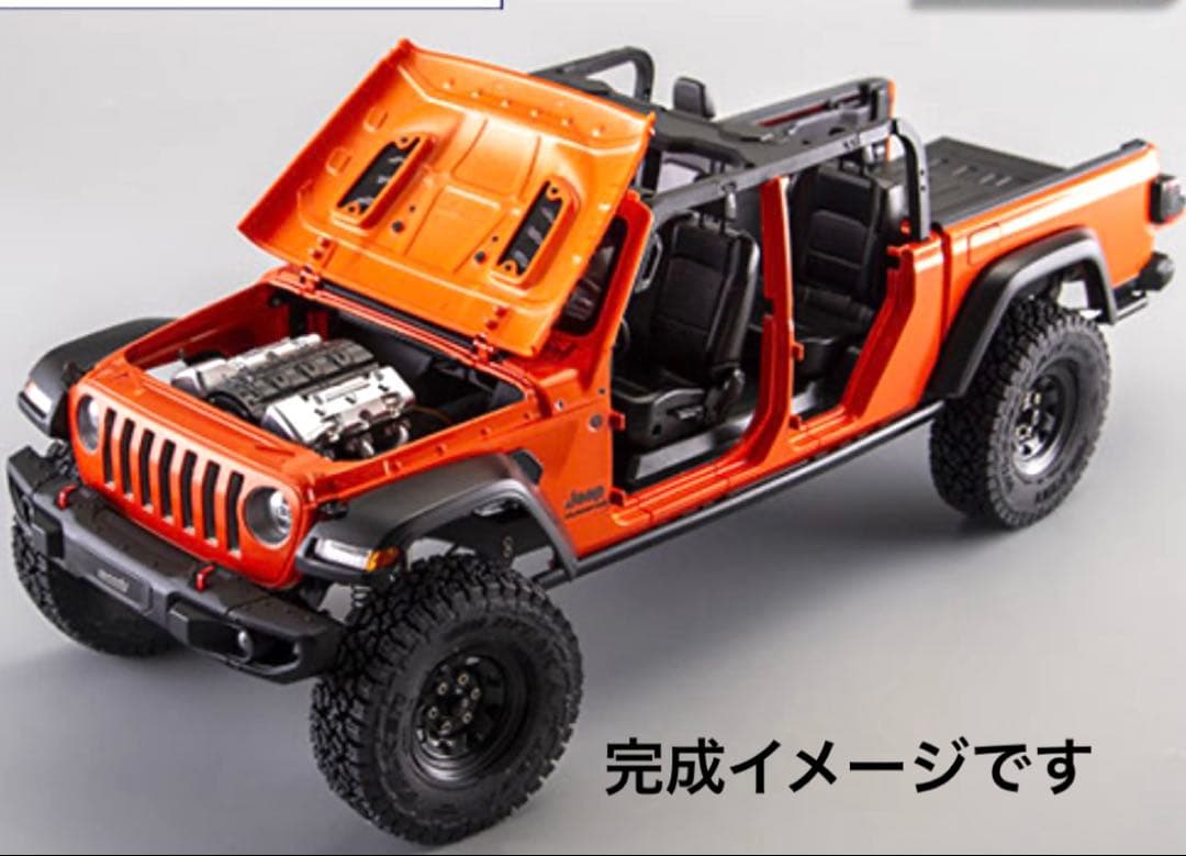 1/10スケール　ジープグラディエーター　ルビコンスケールクローラーラジコン