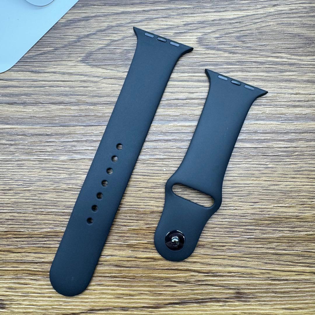 2393 未使用　Apple Watch エルメス　ブラック　スポーツバンド