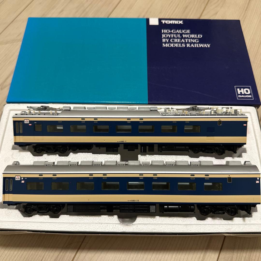 HOゲージ　HO-021国鉄583系特急電車（クハネ581）増結セット（T）