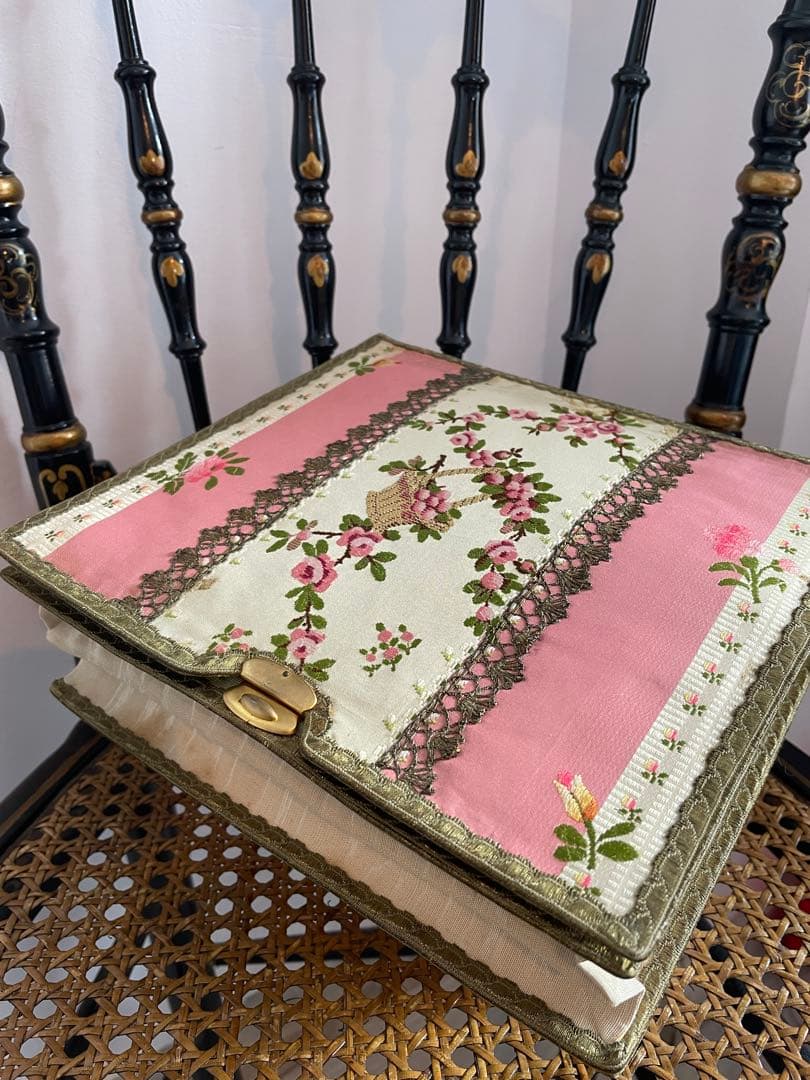 1930年代フランス ランジェリー入れPorte mouchoirs