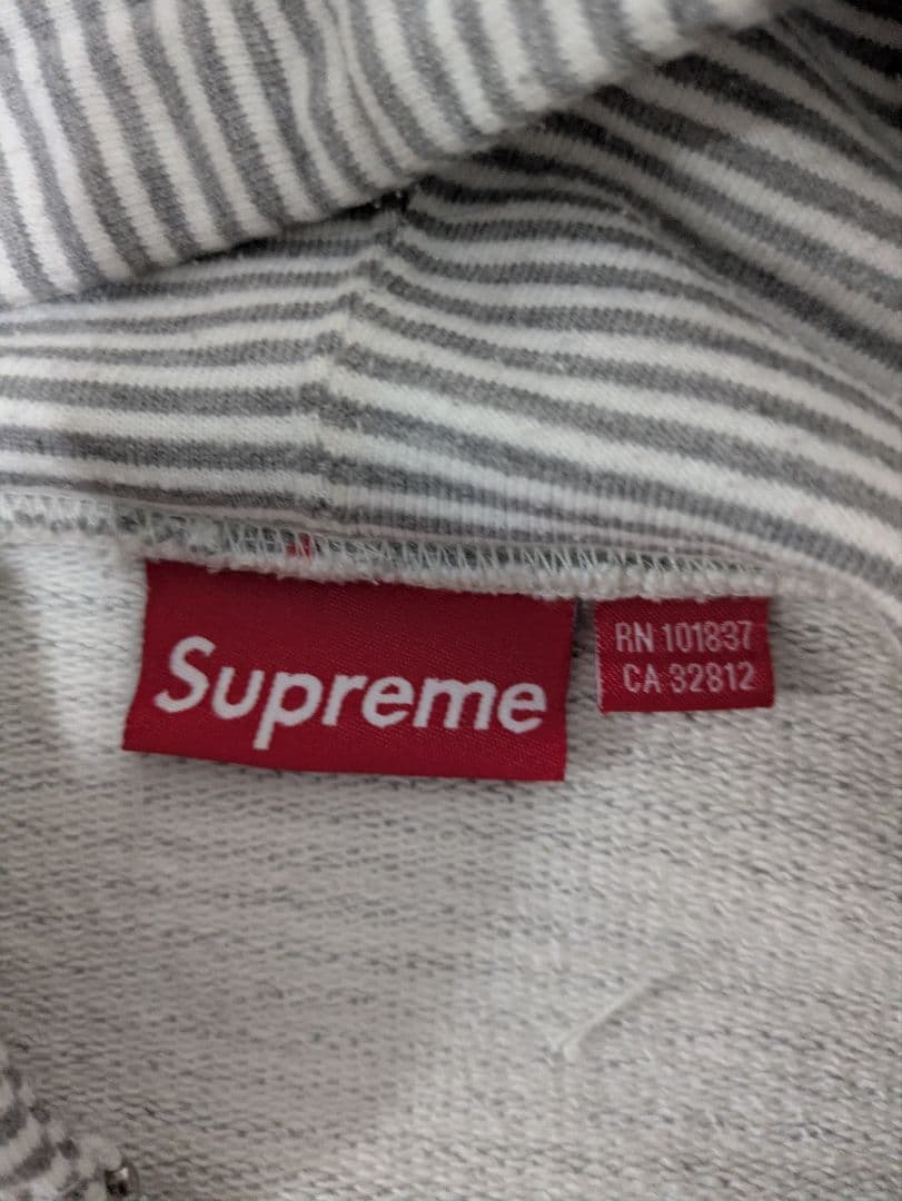 た*ん様 ☆激レア☆初期Supreme　カナダ製　ボーダー　ジップ　パーカー　F