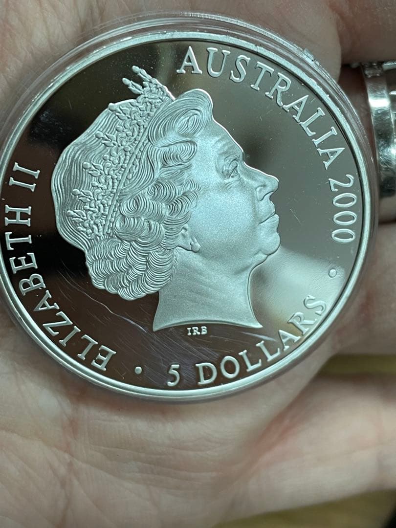 シドニーオリンピック2000年記念5ドル銀貨