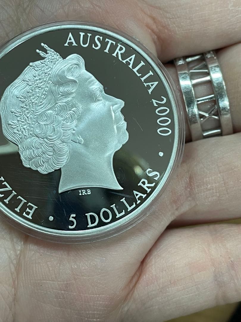 シドニーオリンピック2000年記念5ドル銀貨