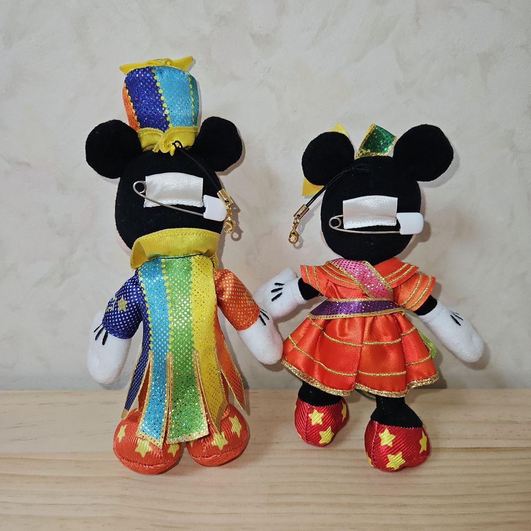 ディズニーランド40周年　ぬいば　ガーランドバッグチャーム　トートバッグ