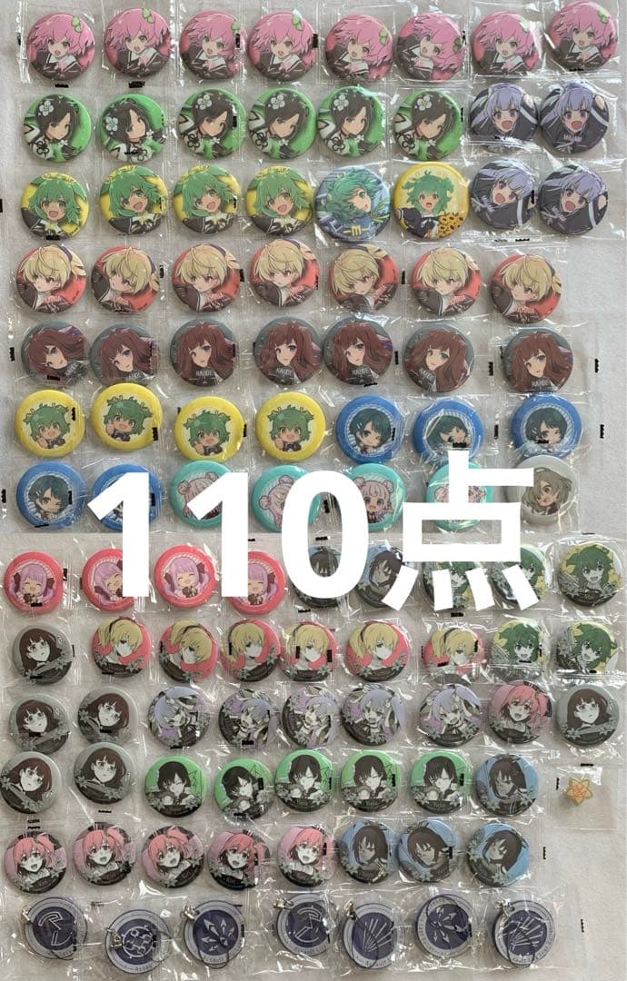 アサルトリリィ 缶バッジ ラバーストラップ ピンズ