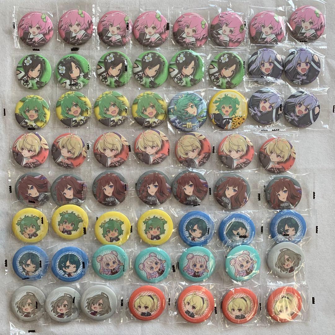 アサルトリリィ 缶バッジ ラバーストラップ ピンズ