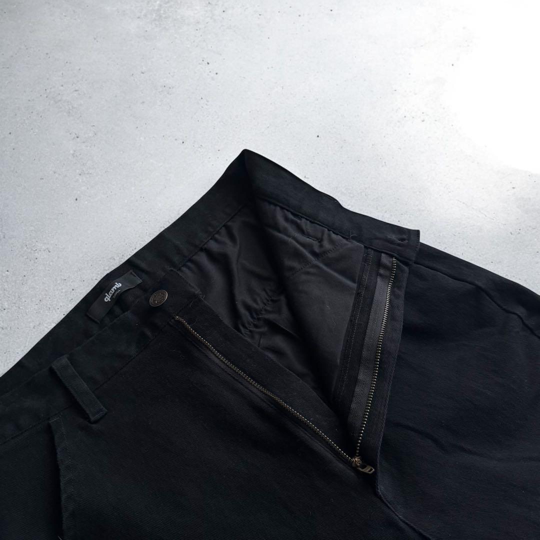 glambグラム レイズジョッパーズパンツ ストレッチ 裾リブ ブラック