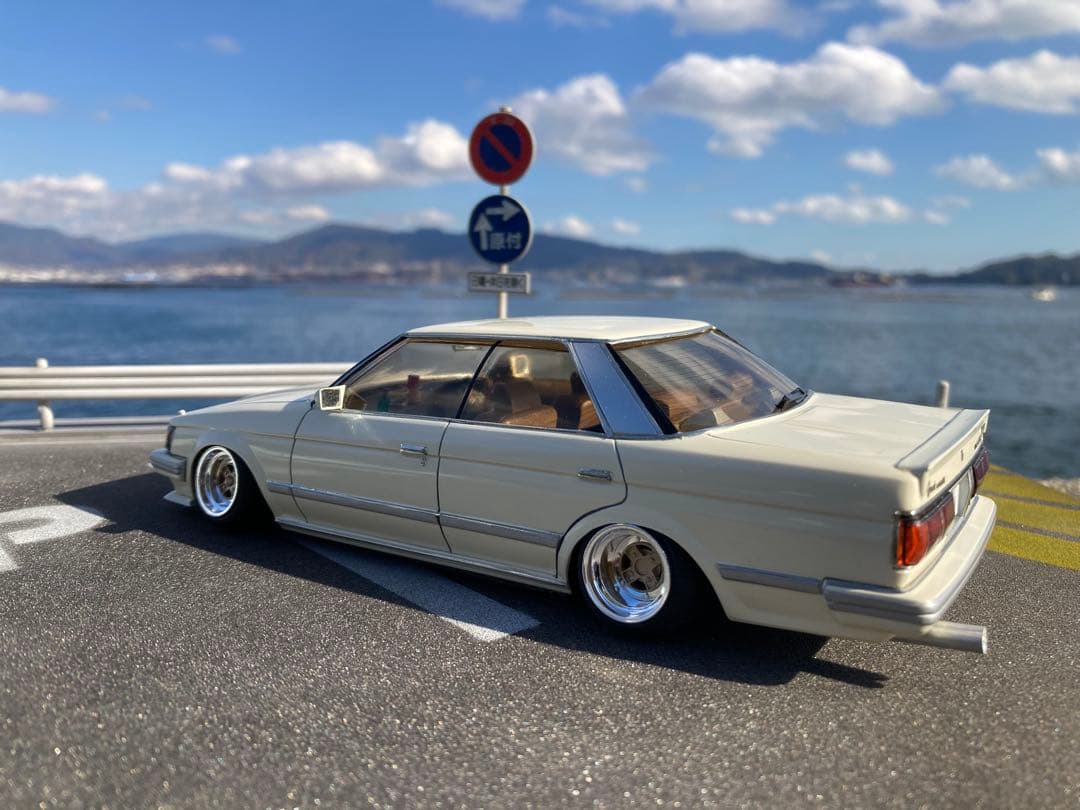 1/24 トヨタ マークII GX71 完成品 たまごパール