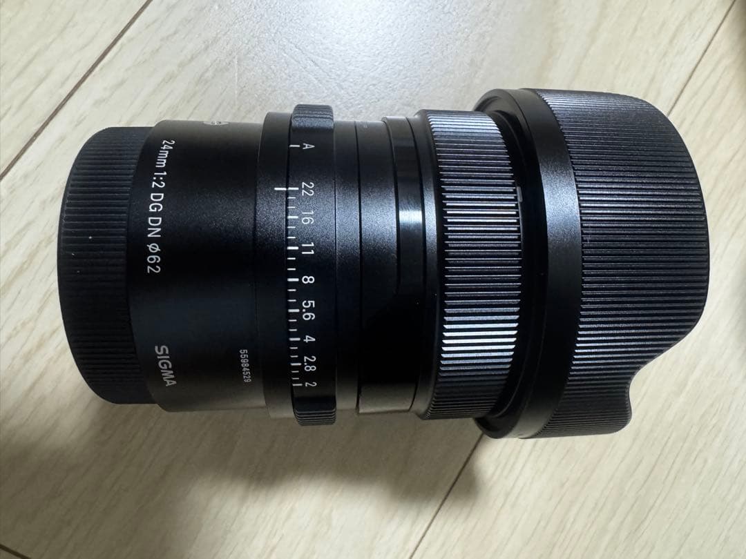 美品 SIGMA 24mm F2 DG DN SONY eマウント