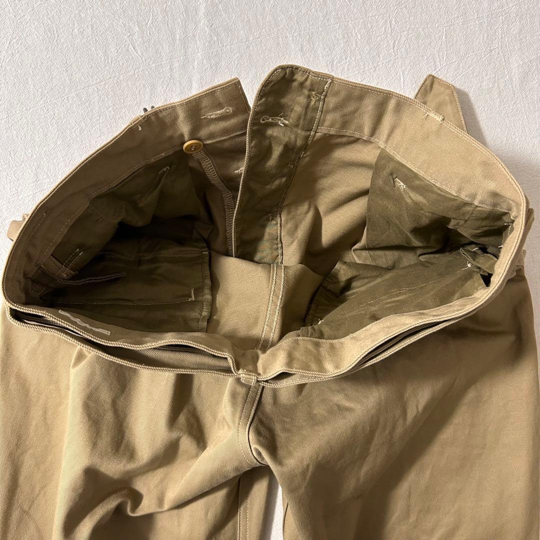 コモリ　COMOLI チノパン　ベルテッドパンツ　0サイズ