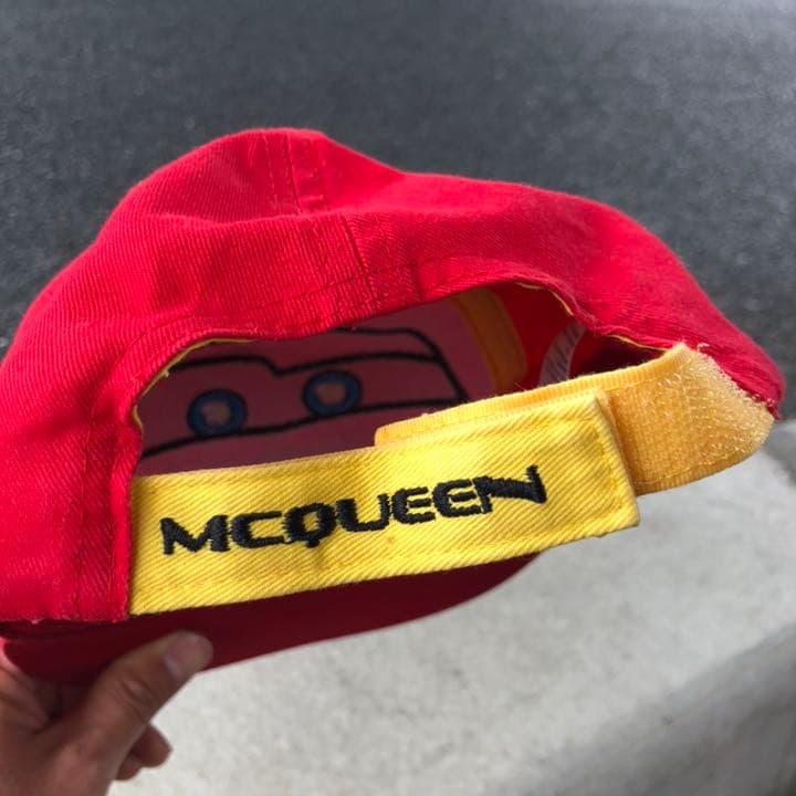 カーズ ライトニング・マックィーン ディズニー ピクサー キャップ 赤