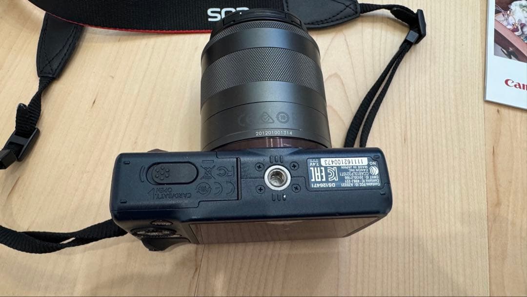 Canon EOS M2 ミラーレス一眼 18-55mm 22mレンズ付き