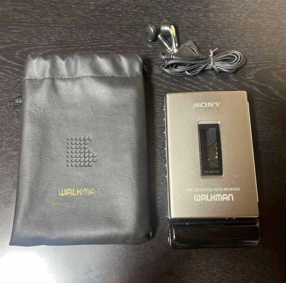 SONY ウォークマン WM‑607 カセットプレーヤー シルバー ヴィンテージ