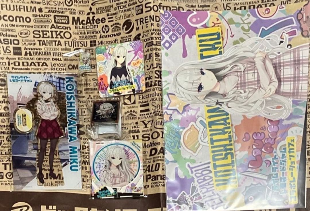 ゆずソフト ライムライトレモネードジャム コラボカフェ 限定　美玖　計6点