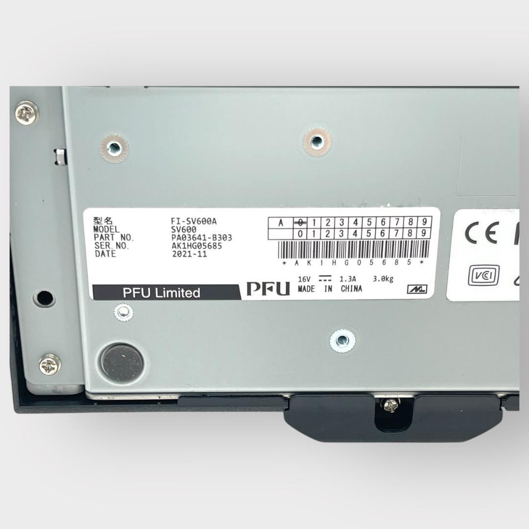 富士通 PFU ドキュメントスキャナー ScanSnap SV600 シルバー