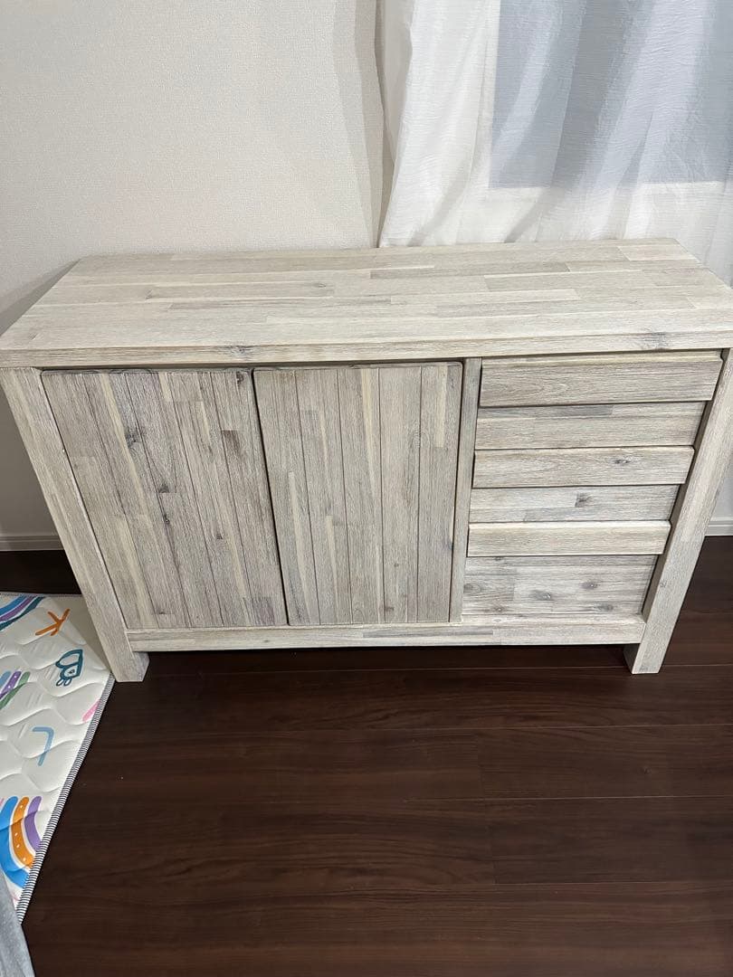 ー*ー様 美品　unico マノア　MANOA キャビネット　サイドボード