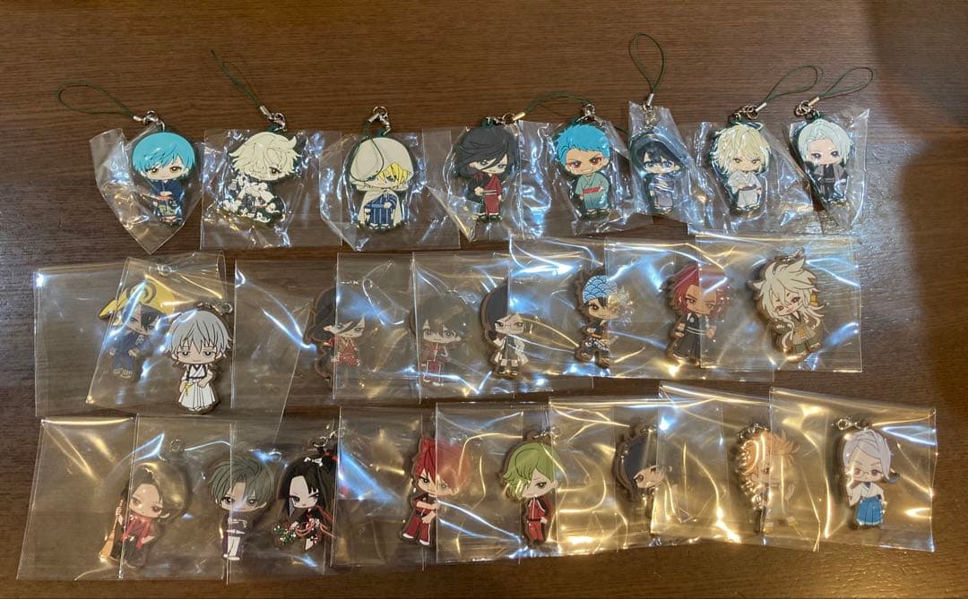 刀剣乱舞　カプセルラバーマスコット　コンプリートセット