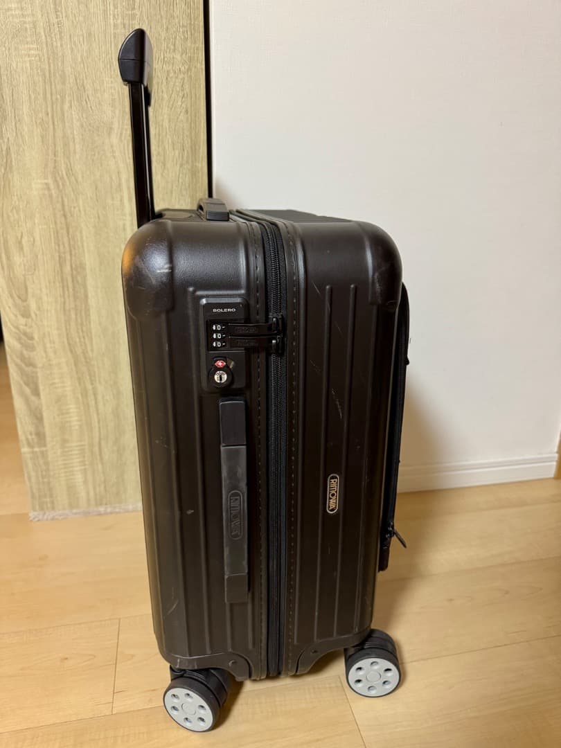 【値下げ】RIMOWA リモワ　BOLERO ボレロ　45L　マットブラック