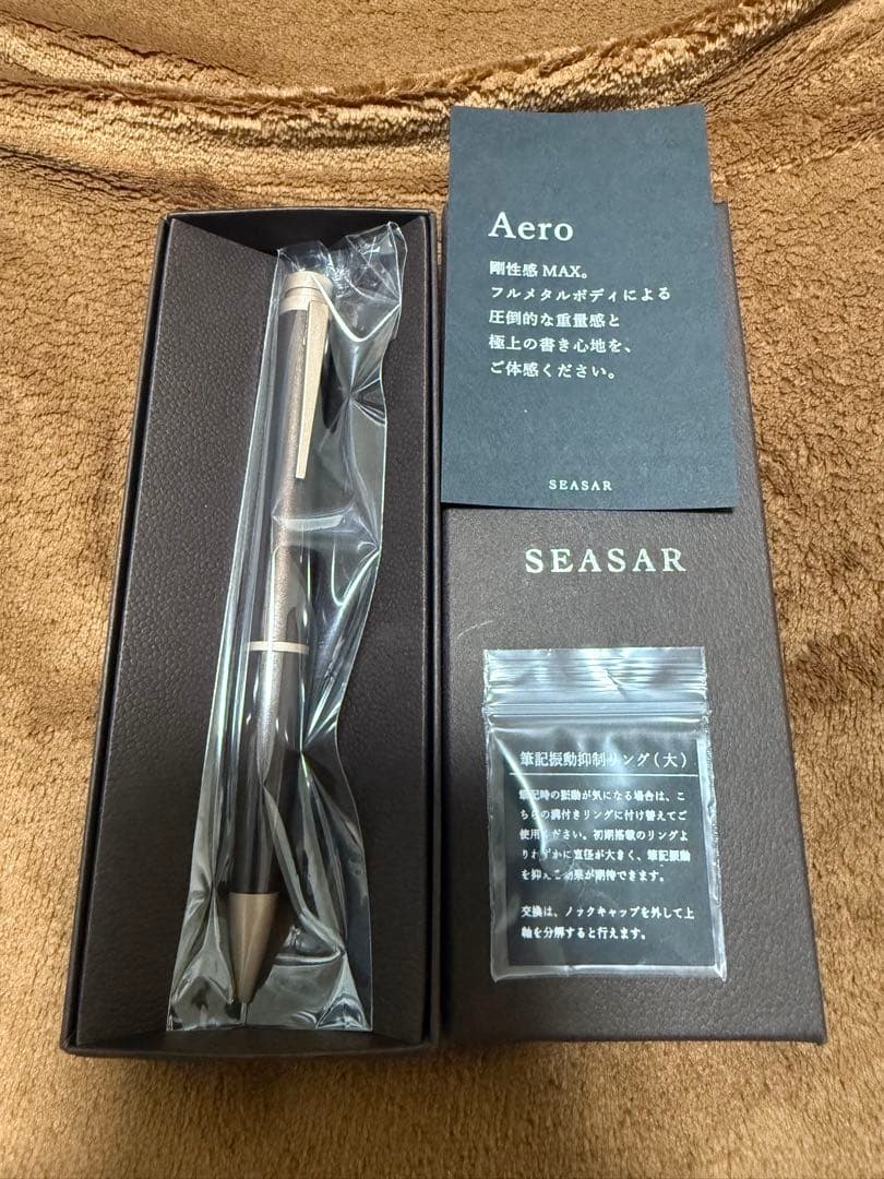 SEASAR Aero 剛性感MAXシャープペン ダークブラウン