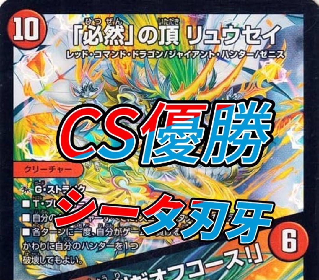 デュエマ CS優勝　シータ刃牙　デッキ