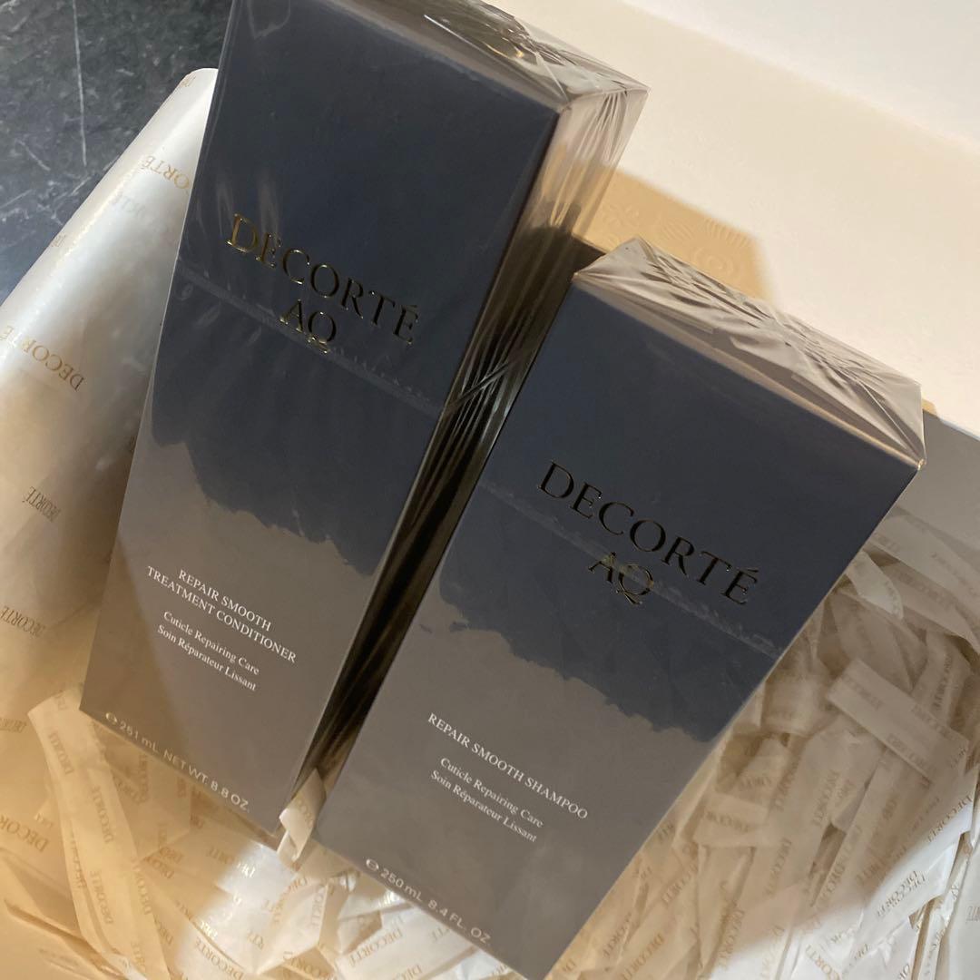 新品未開封　DECORTÉ AQ シャンプー&トリートメント リペアスムース