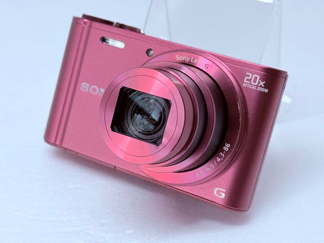 SONY DSC-WX300 レッド 動作確認済 綺麗 エモい撮影 コンデジ