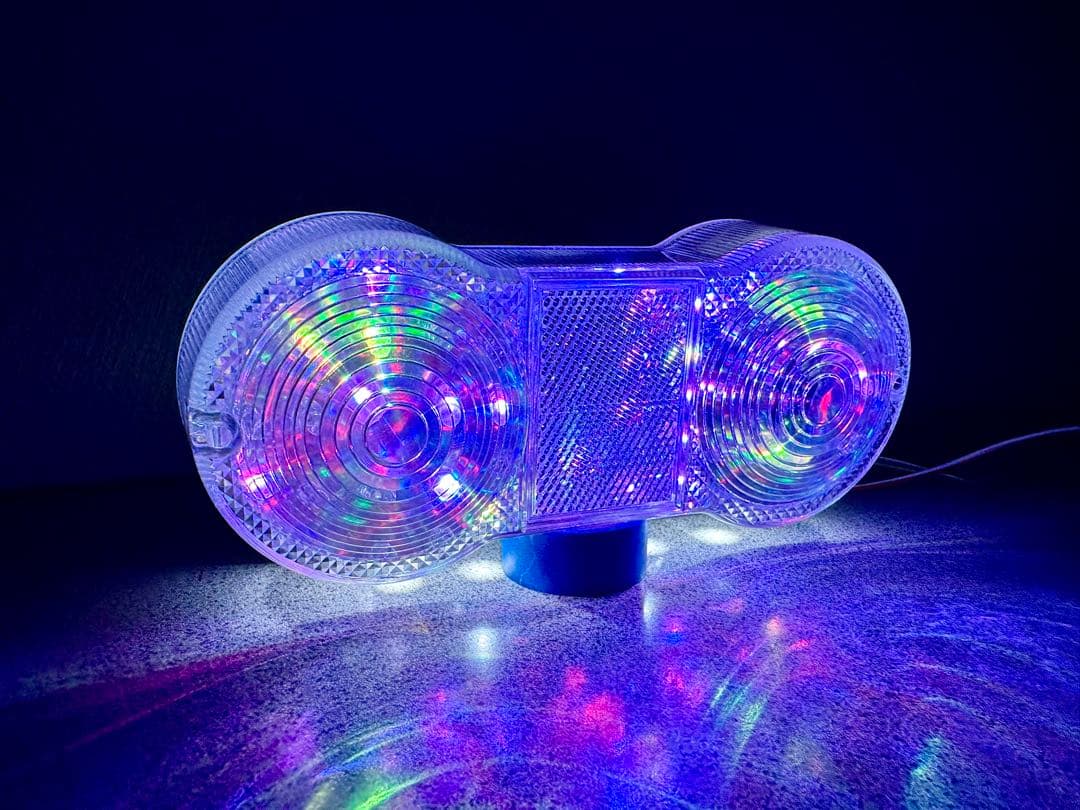 GT380 サンパチ 2灯式 RGB 流星 テール ランプ ライト レインボー