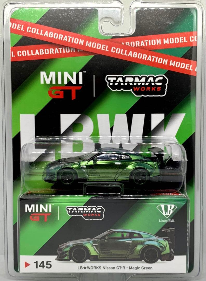 MINI GT TARMAC LBWK GT-R ウラカンGT マジックグリーン