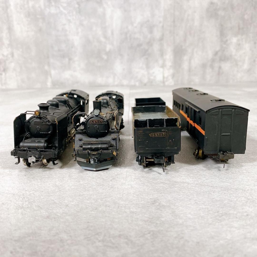 W592 Adachi 天賞堂 HOゲージ C57 門鉄型デフ 国鉄蒸気機関車
