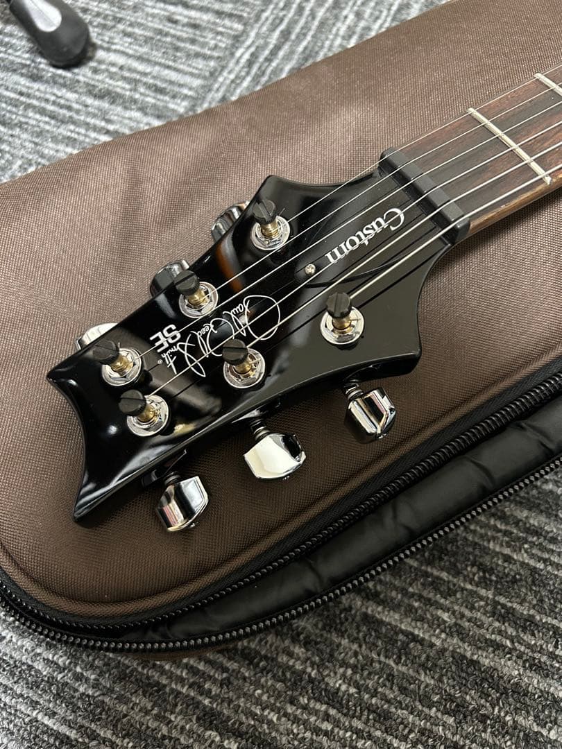 PRS SE Custom 24 ロックペグ交換済み