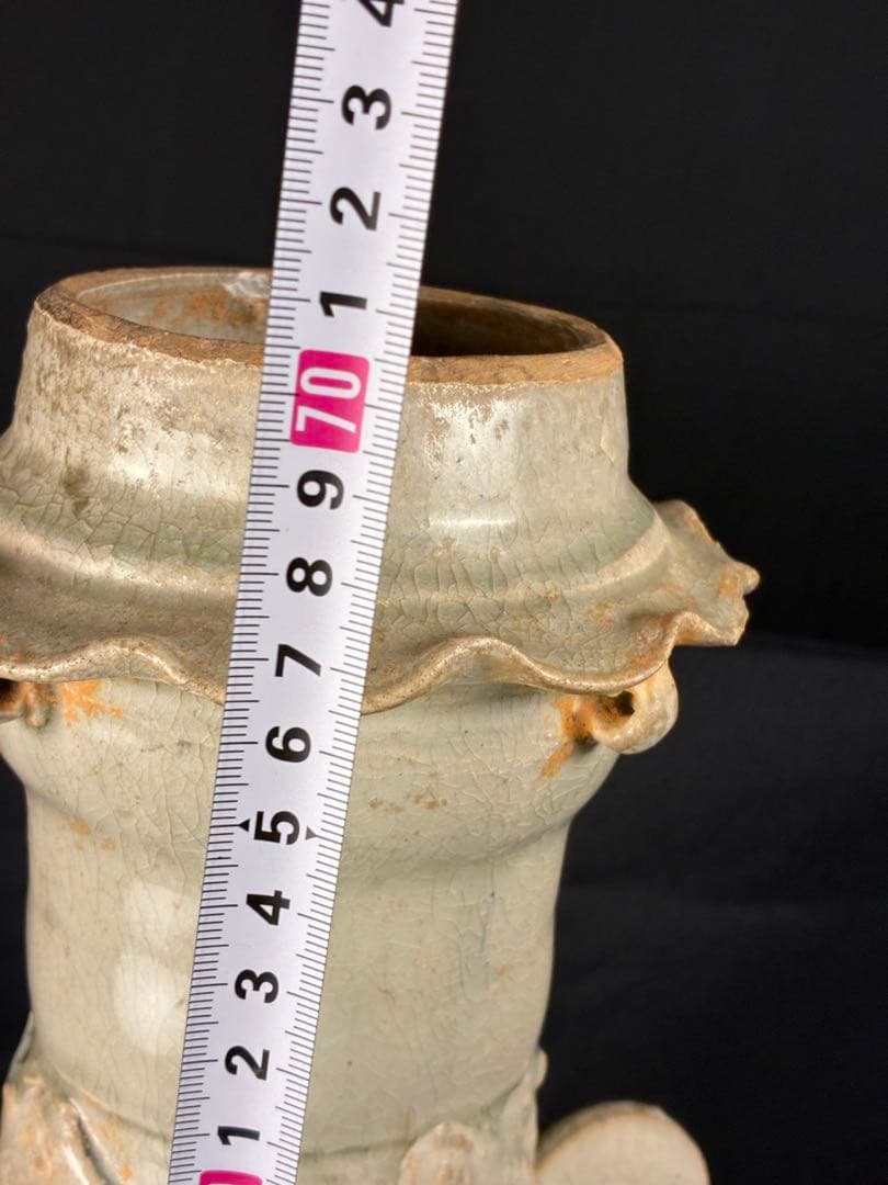 中国 青白磁 壺