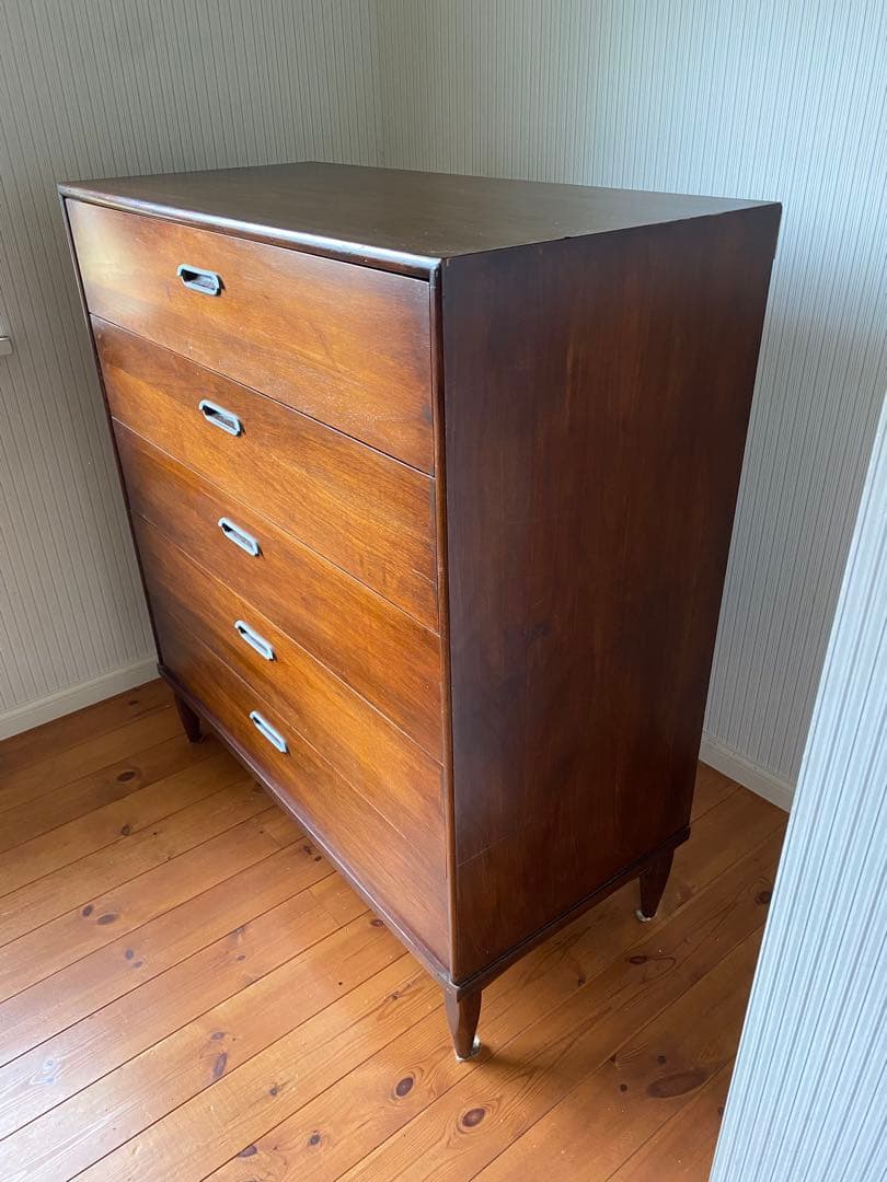 ドレクセルヘリテイジ　ビンテージ5段チェスト