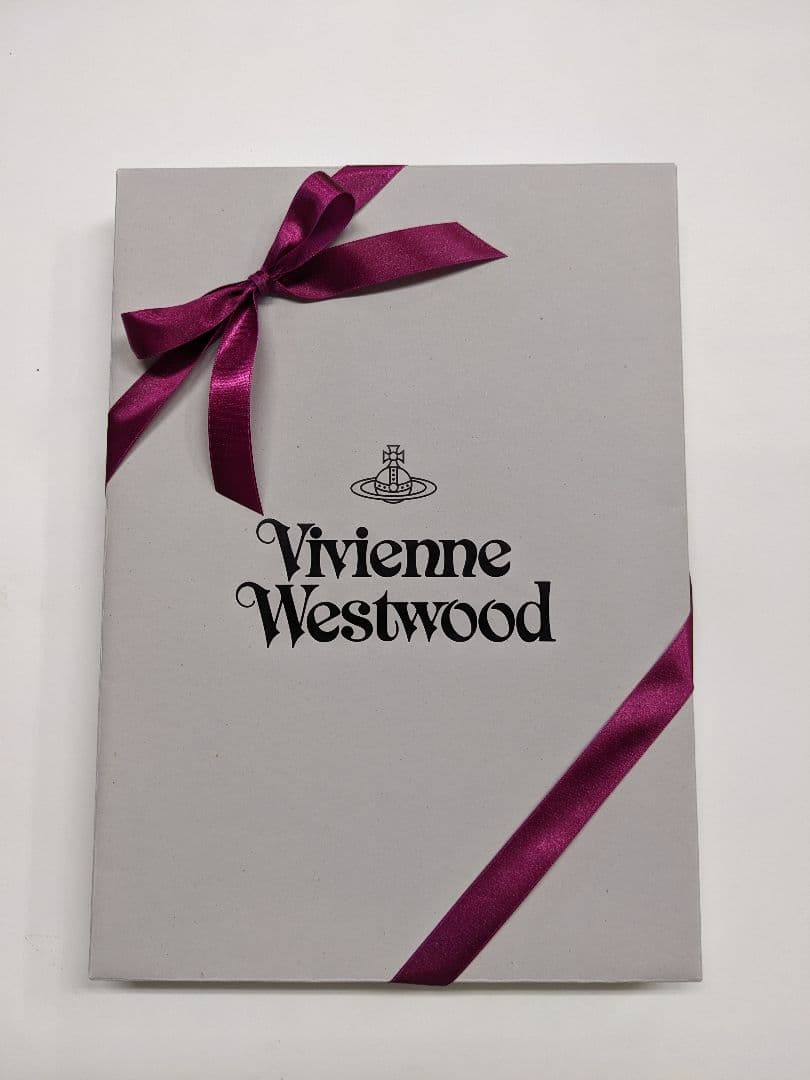 リボン付新品BOXタグ付 ヴィヴィアンウエストウッド ホワイト マフラー