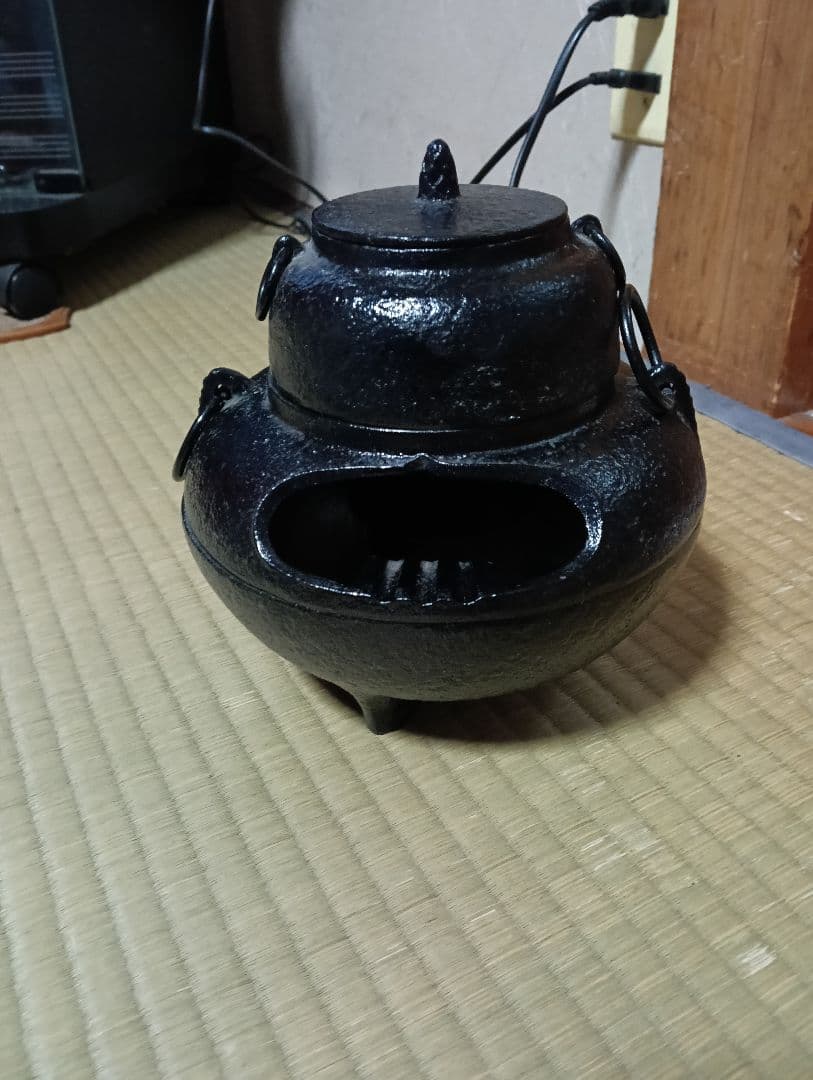 鉄製ミニ茶釜