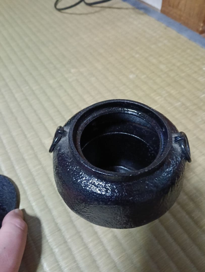 鉄製ミニ茶釜