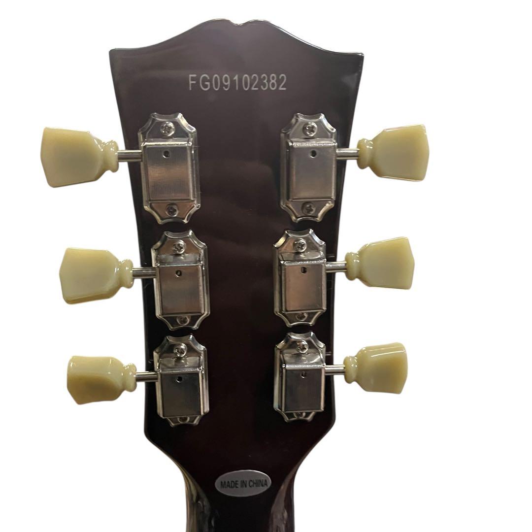 【メ0111-21】 Burny LespaulCustomレスポールグリーン