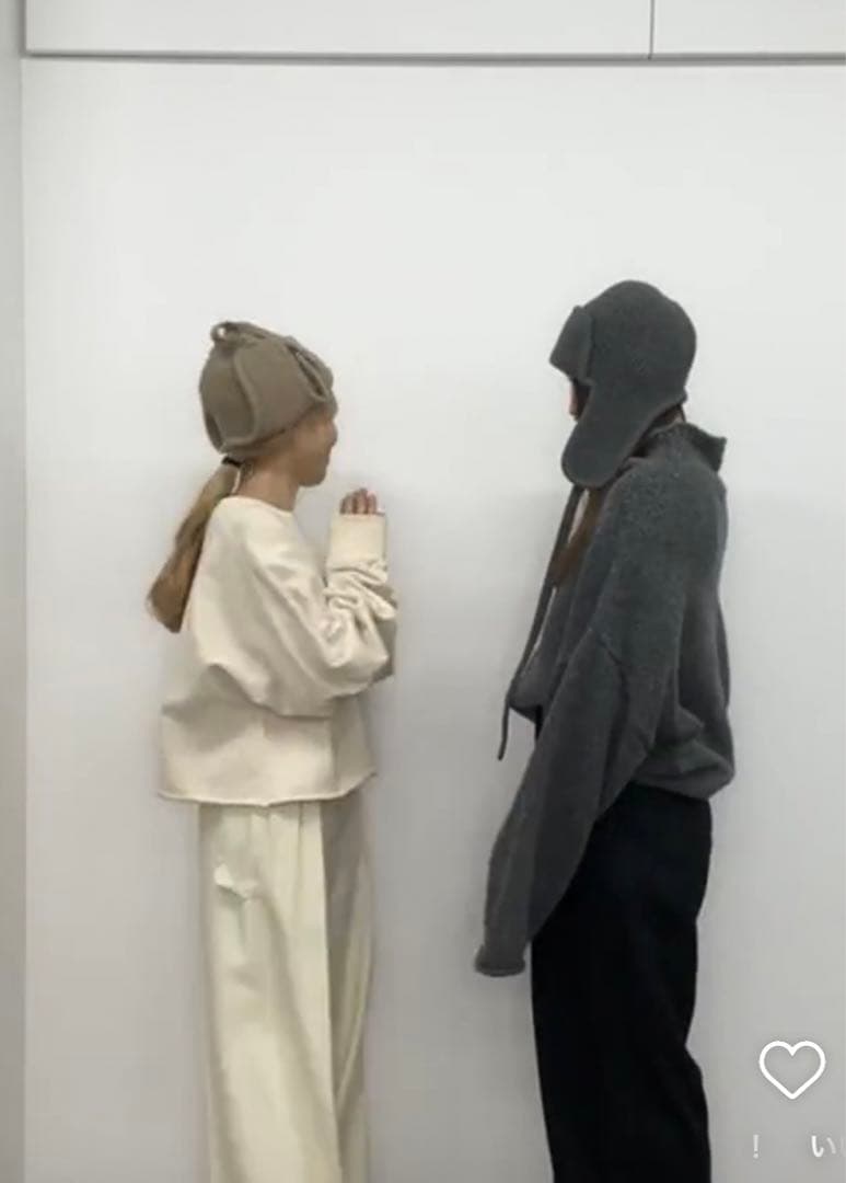 etre tokyo ヘザートーンフライトニットキャップ